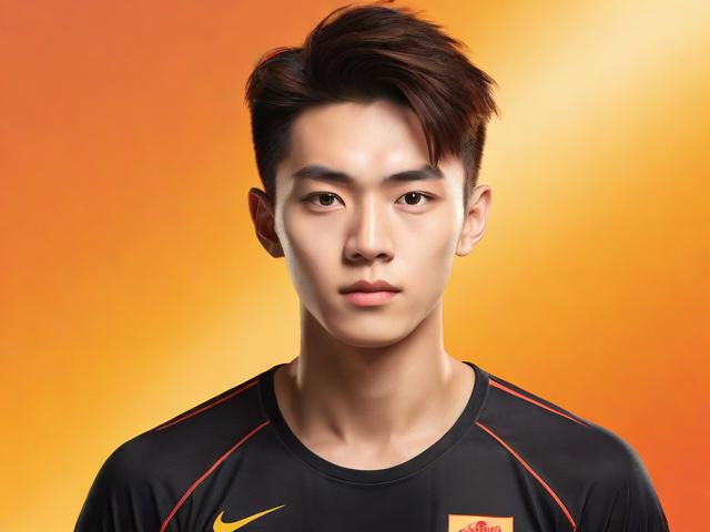 中国帅气体育生Gary，阳光、拼搏与梦想的完美化身