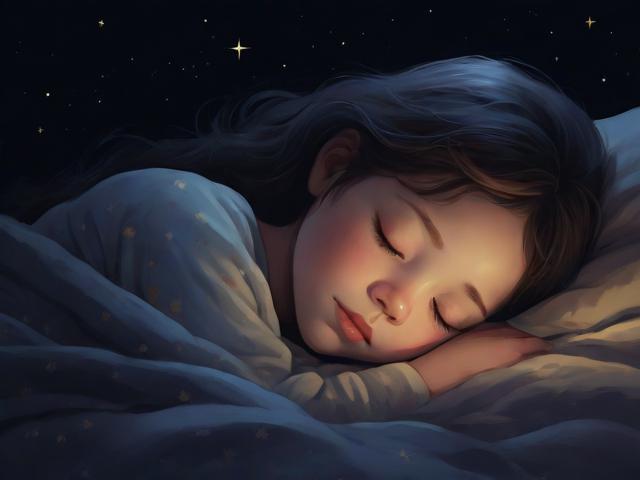 夜半时分，当母亲在黑暗中装睡